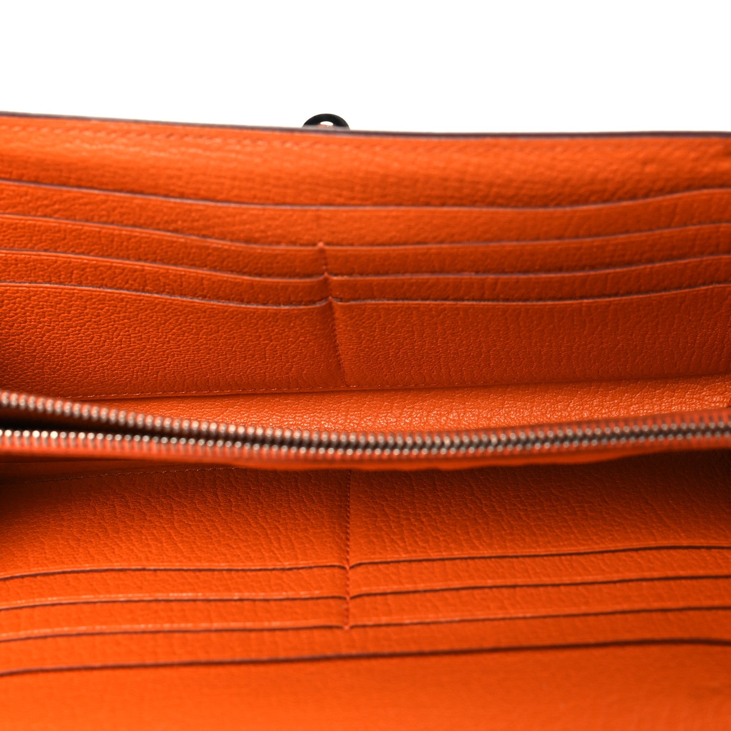 Hermes Chevre Mysore Kelly Longue Wallet Orange 1829881 – FASHIONPHILE