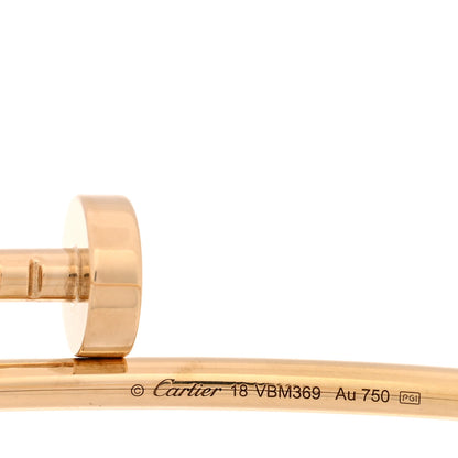 Cartier 18K Yellow Gold Small Juste Un Clou Bracelet 18 3 of 5