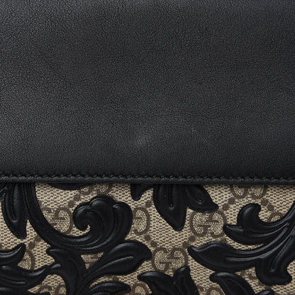 Gucci GG Supreme Monogram Arabesque Small Dionysus Shoulder Bag Black 11 of 14
