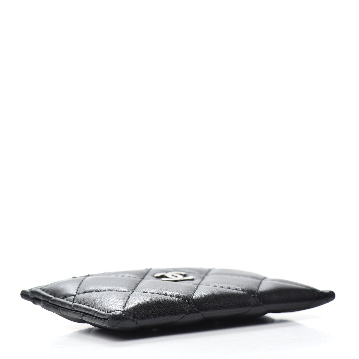 Chanel Lambskin Quilted Card Holder Black 4 of 7