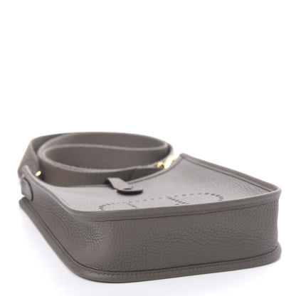 Hermes Taurillon Clemence Evelyne TPM Etain 4 of 11