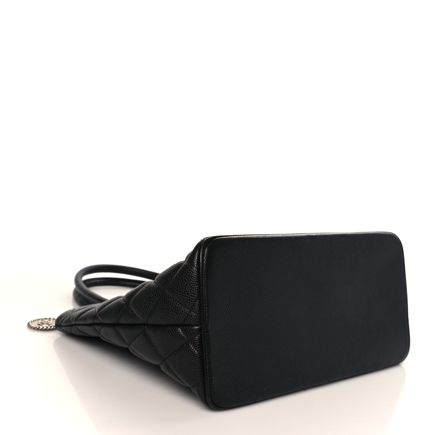 Chanel Caviar Quilted Medallion Tote Black 4 of 9