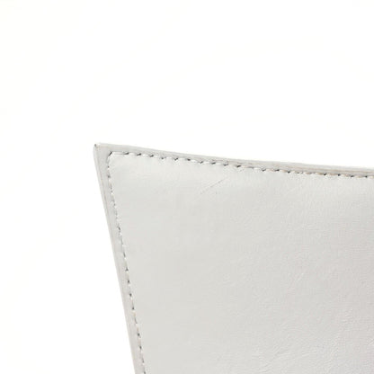 Balenciaga Calfskin Crocodile Embossed Small Hourglass Top Handle Bag White 13 of 15