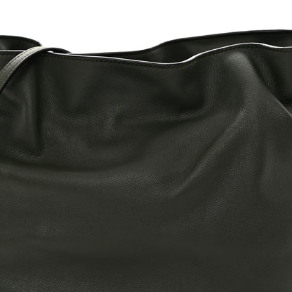 Loewe Calfskin Flamenco Knot Clutch Vintage Khaki 8 of 10