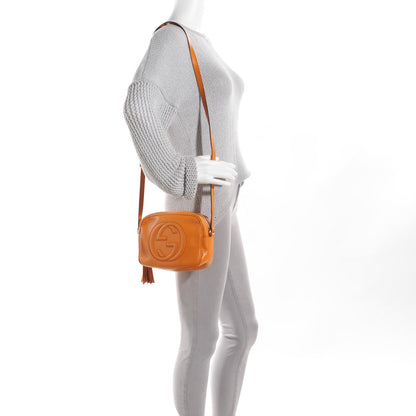 Gucci Pebbled Calfskin Small Soho Disco Bag Curcuma 2 of 7