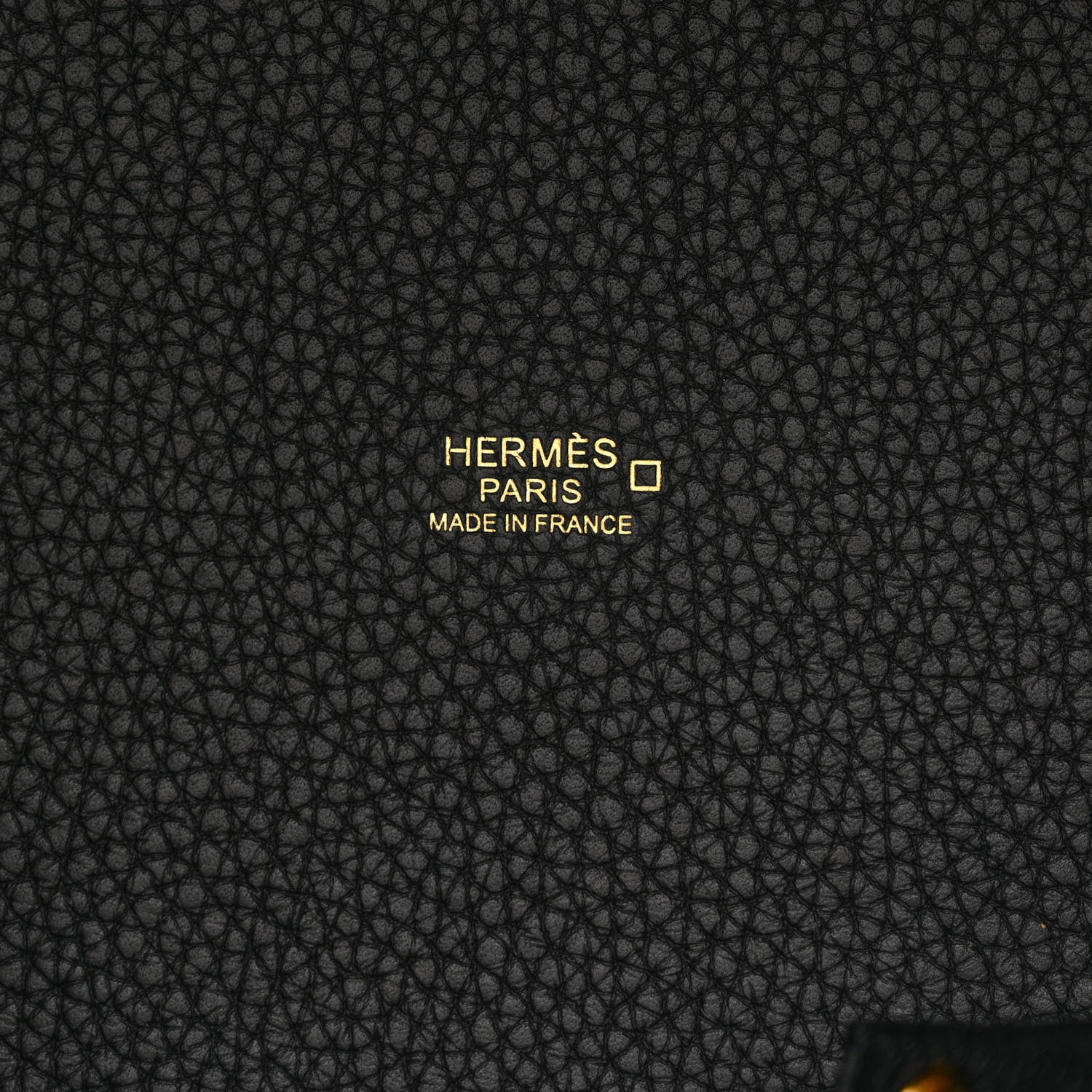 Hermes Taurillon Clemence Matte Alligator Picotin Lock Touch 22 MM Black 6 of 10