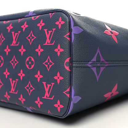 Louis Vuitton Monogram Giant Spring In The City Neverfull MM Midnight Fuchsia 11 of 11