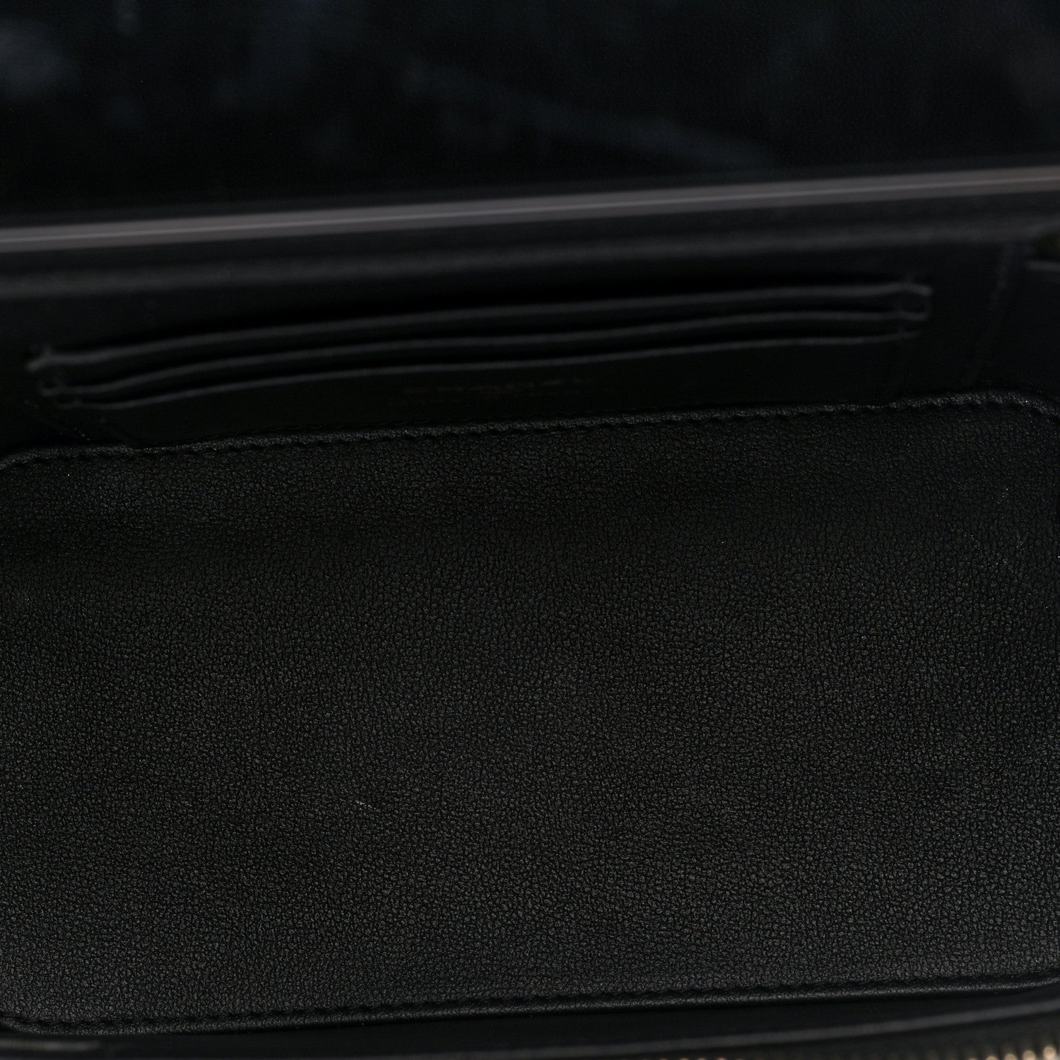 Chanel Lambskin Quilted Enamel Coco Casino Small Vanity Case With Chain Black 5 of 11