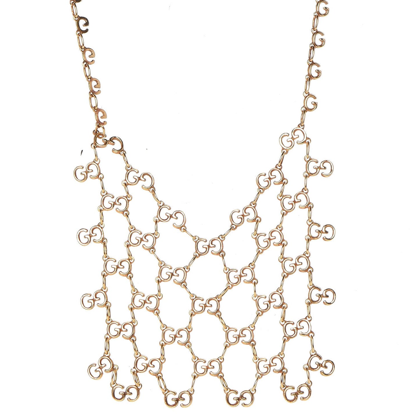 18K Yellow Gold GG Signature Statement Necklace