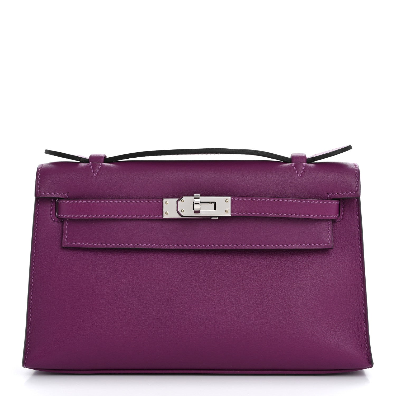 Hermes Swift Kelly Pochette Clutch Anemone 1 of 9