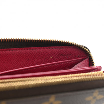 Louis Vuitton Monogram Zippy Wallet Fuchsia 9 of 10
