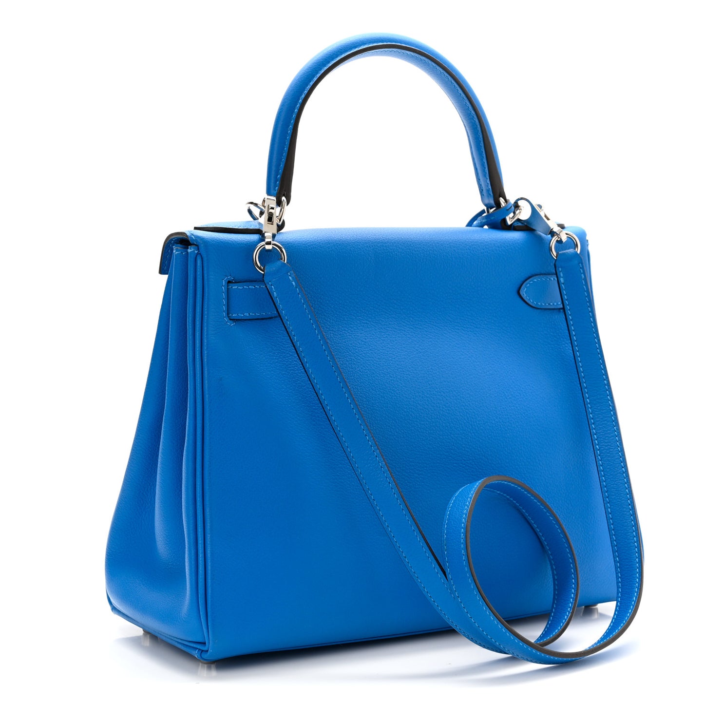 Evercolor Kelly Retourne 28 Bleu Hydra