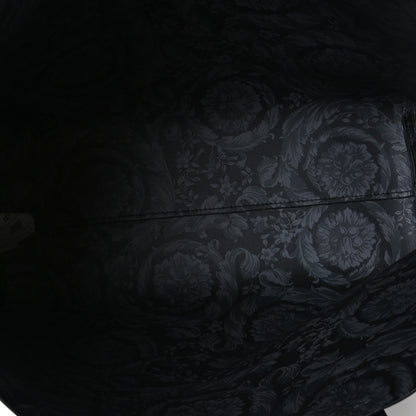 Versace Calfskin Virtus Tote Black 5 of 10