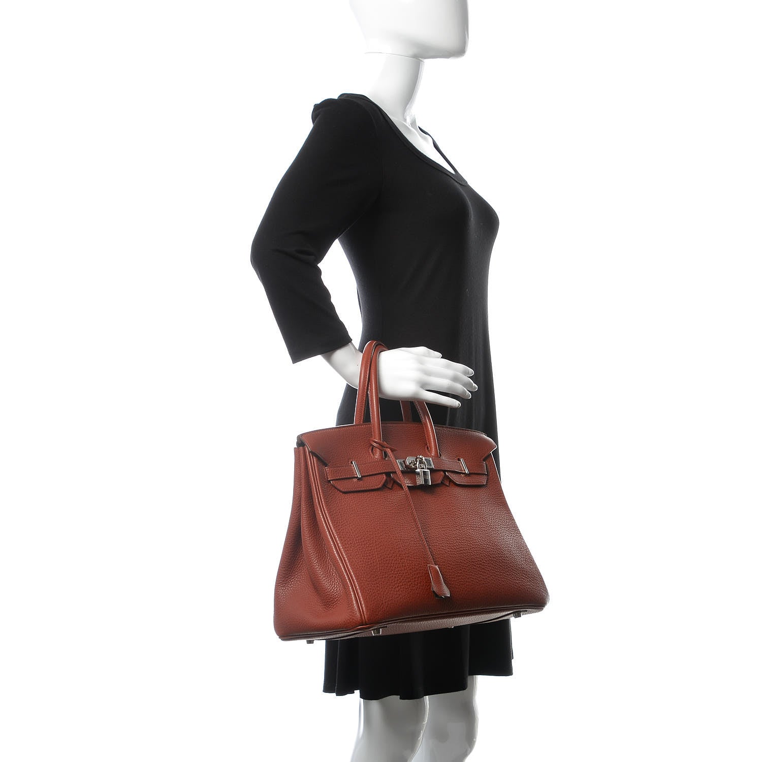 Hermes Togo Birkin 35 Brique 2 of 34