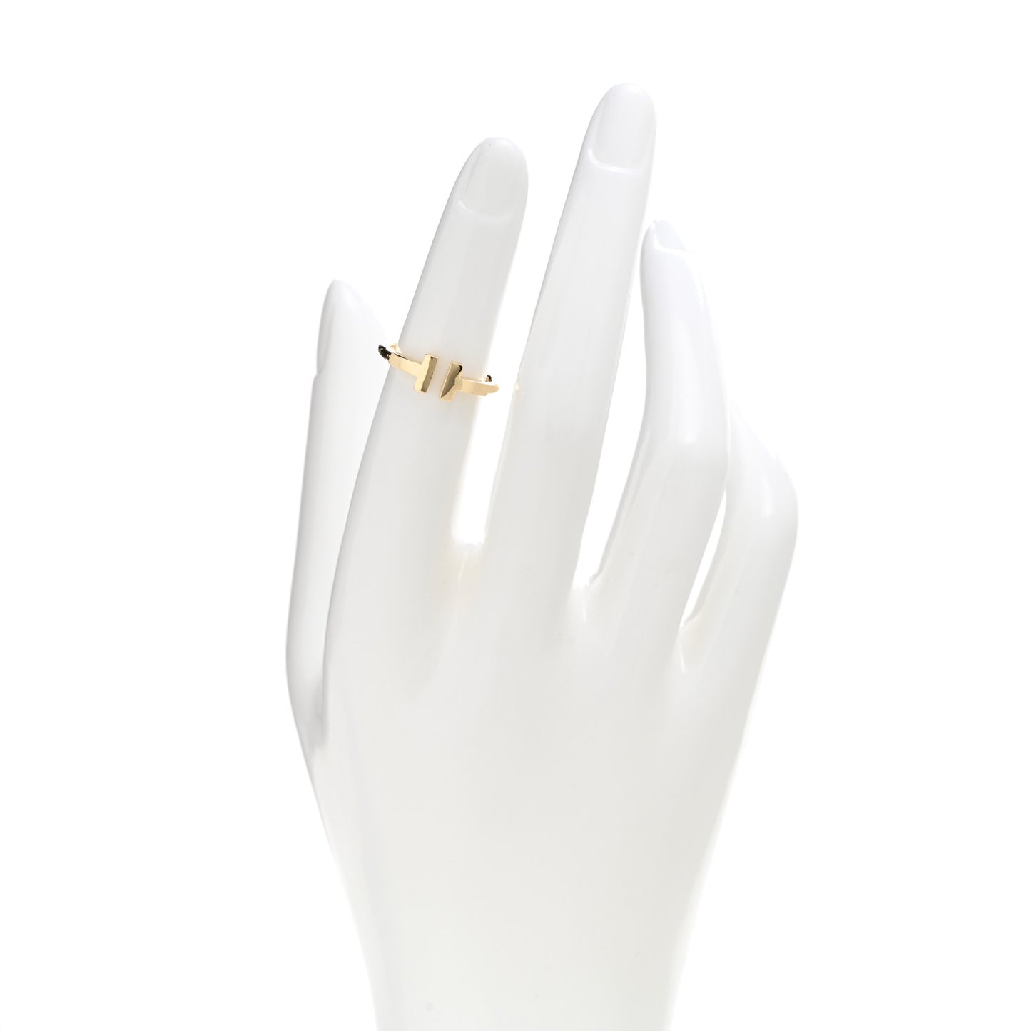 18K Yellow Gold T Wire Ring 47 4