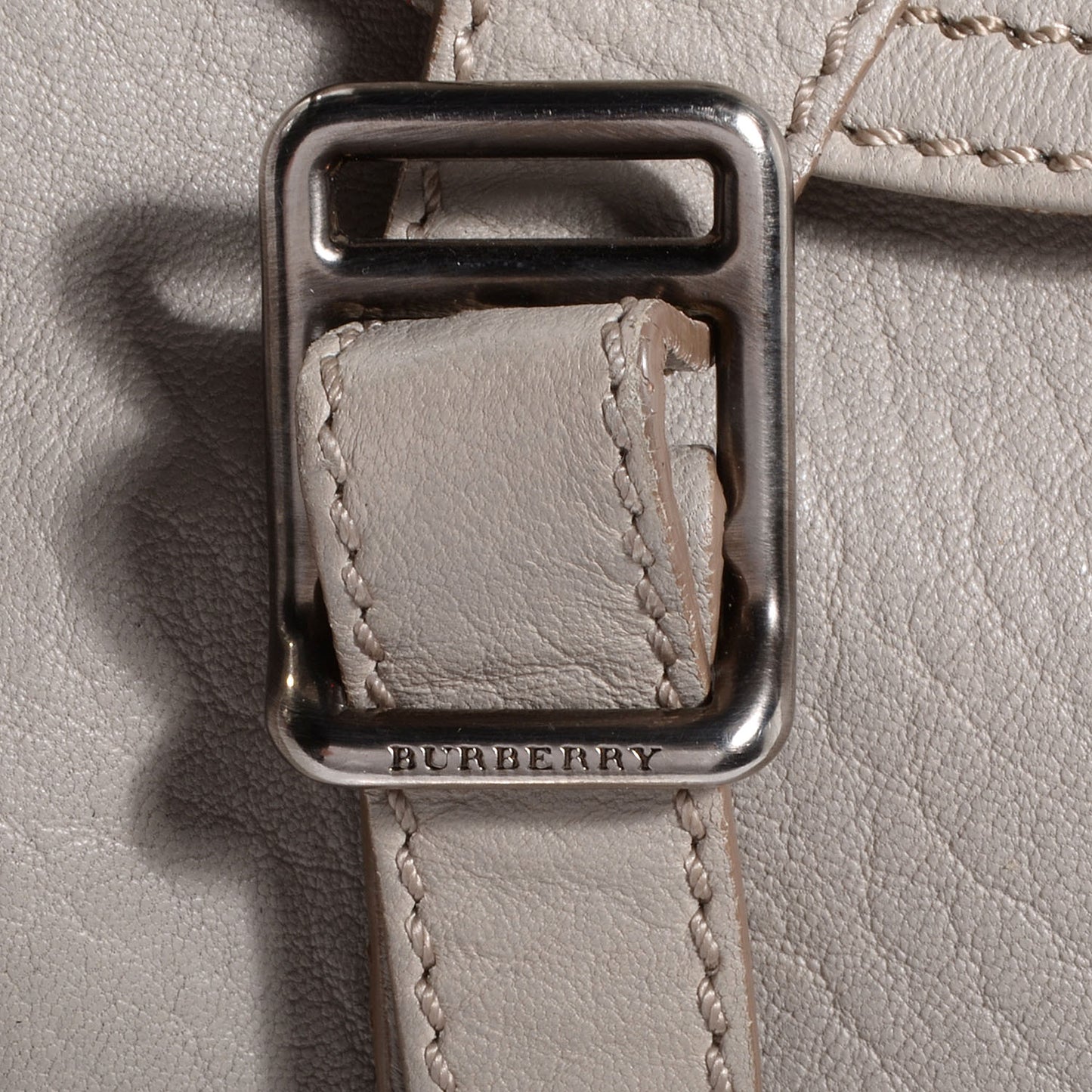 Leather Crompton Tote Grey