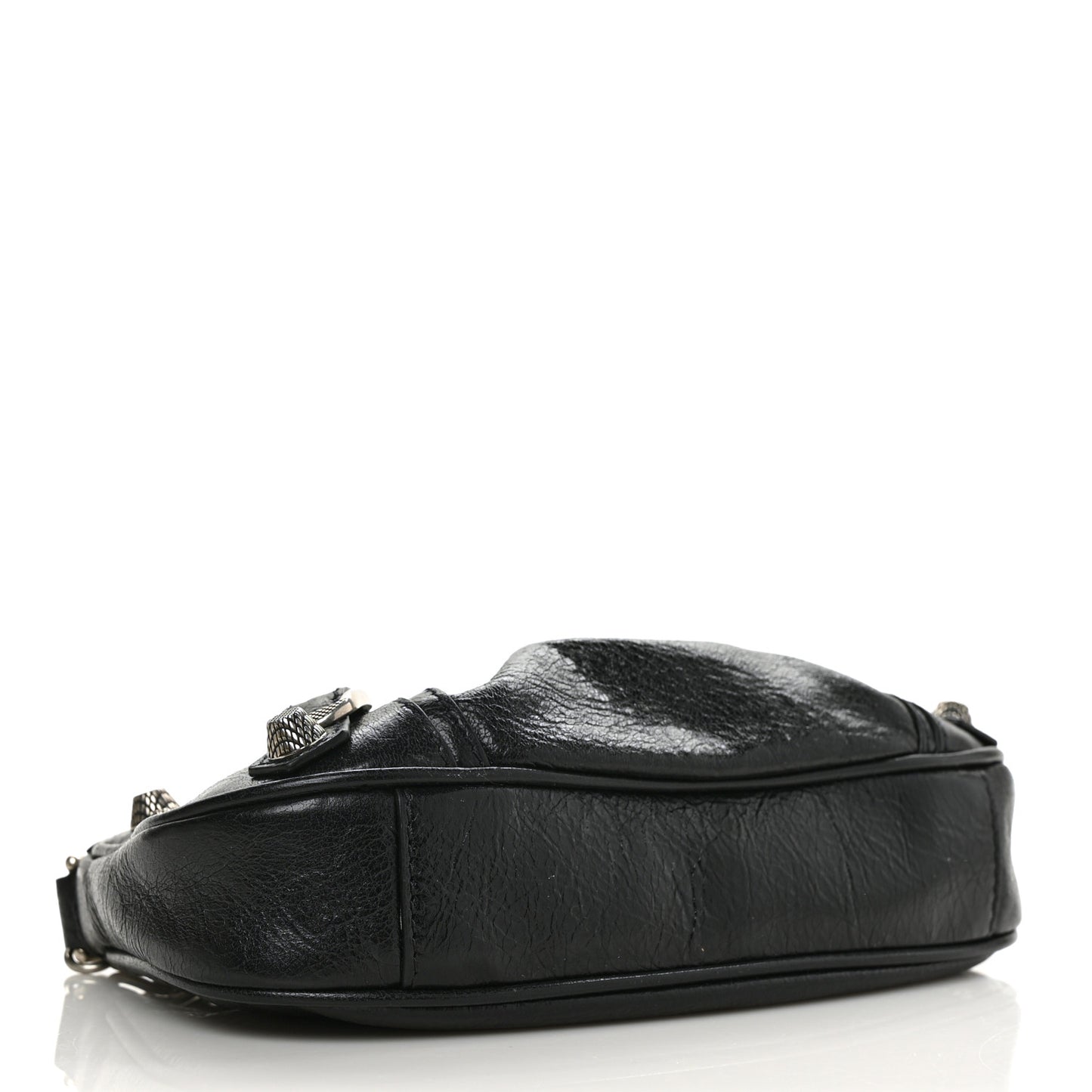 Agneau Arena Le Cagole Mini Purse With Chain Black
