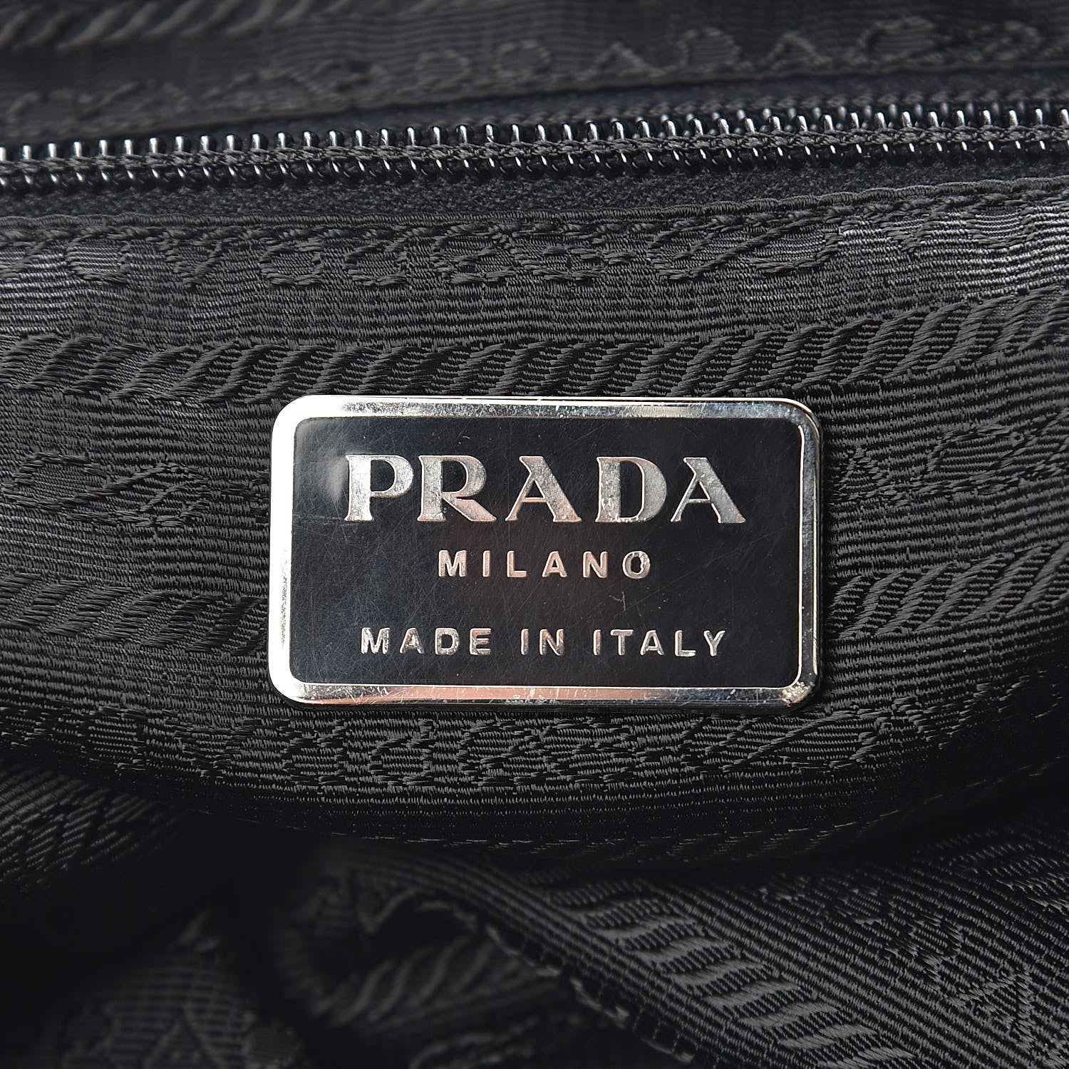 Prada Nylon Vela Medium Backpack Black 6 of 9