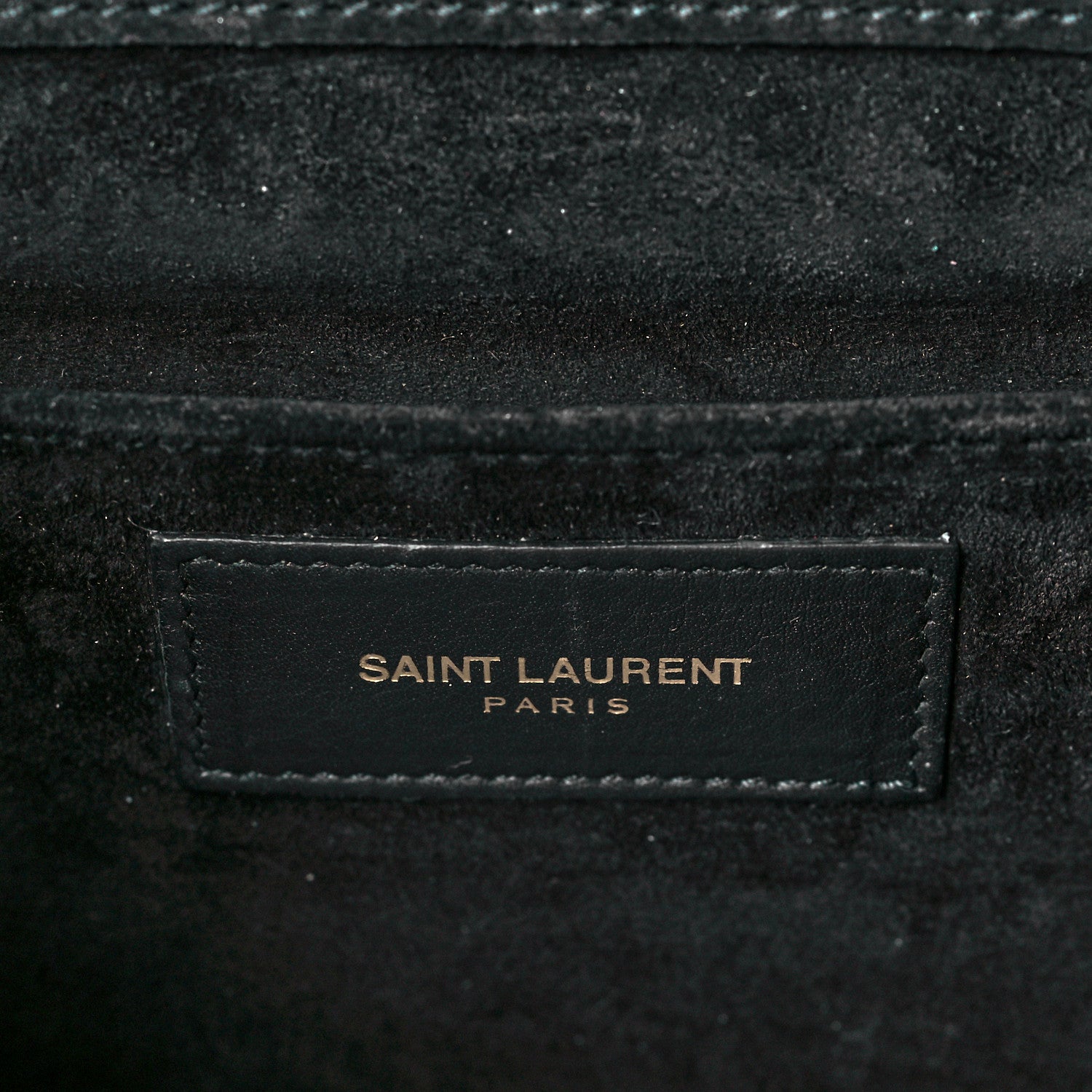 Saint Laurent Calfskin Classic Y Ligne Clutch Black 6 of 10