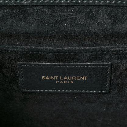 Saint Laurent Calfskin Classic Y Ligne Clutch Black 6 of 10