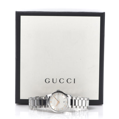 Gucci Stainless Steel 27mm G-Timeless Quartz Watch 7 of 7