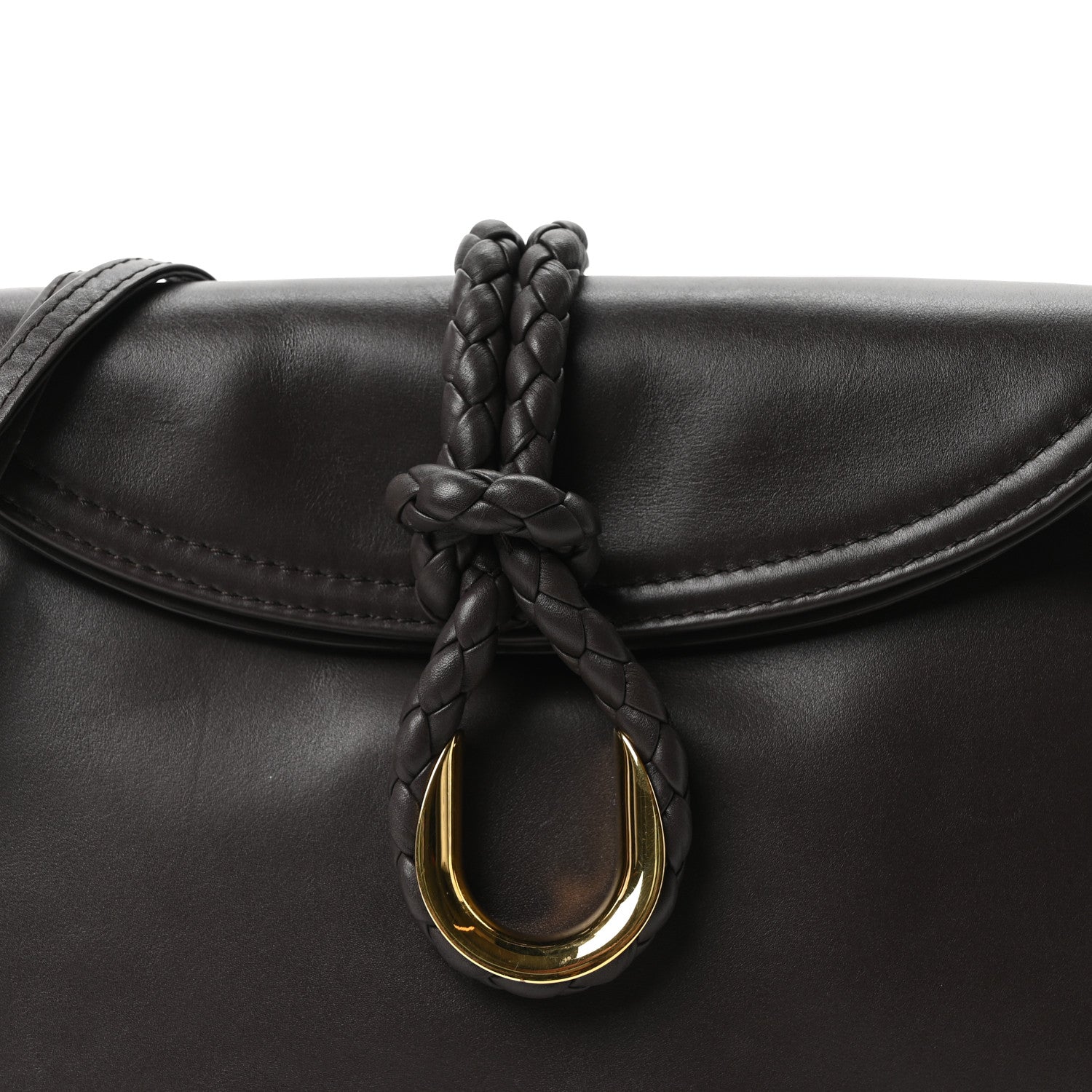 Bottega Veneta Smooth Calfskin Small Liberta Shoulder Bag Fondant 7 of 9