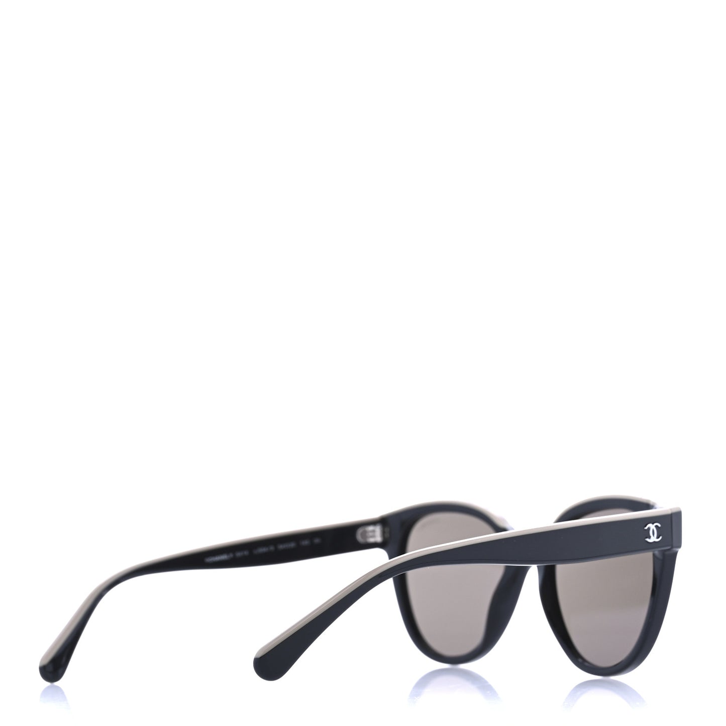 Acetate CC Butterfly Sunglasses 5414 Black Beige
