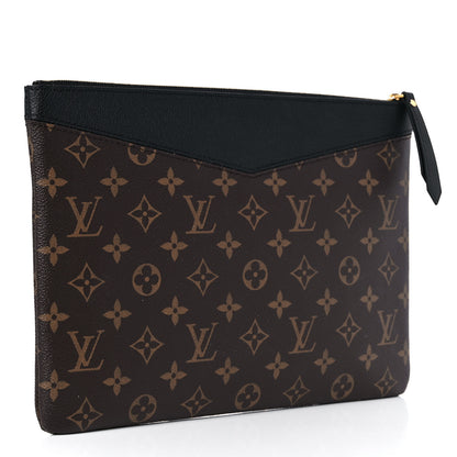 Louis Vuitton Monogram Daily Pouch Black 3 of 8