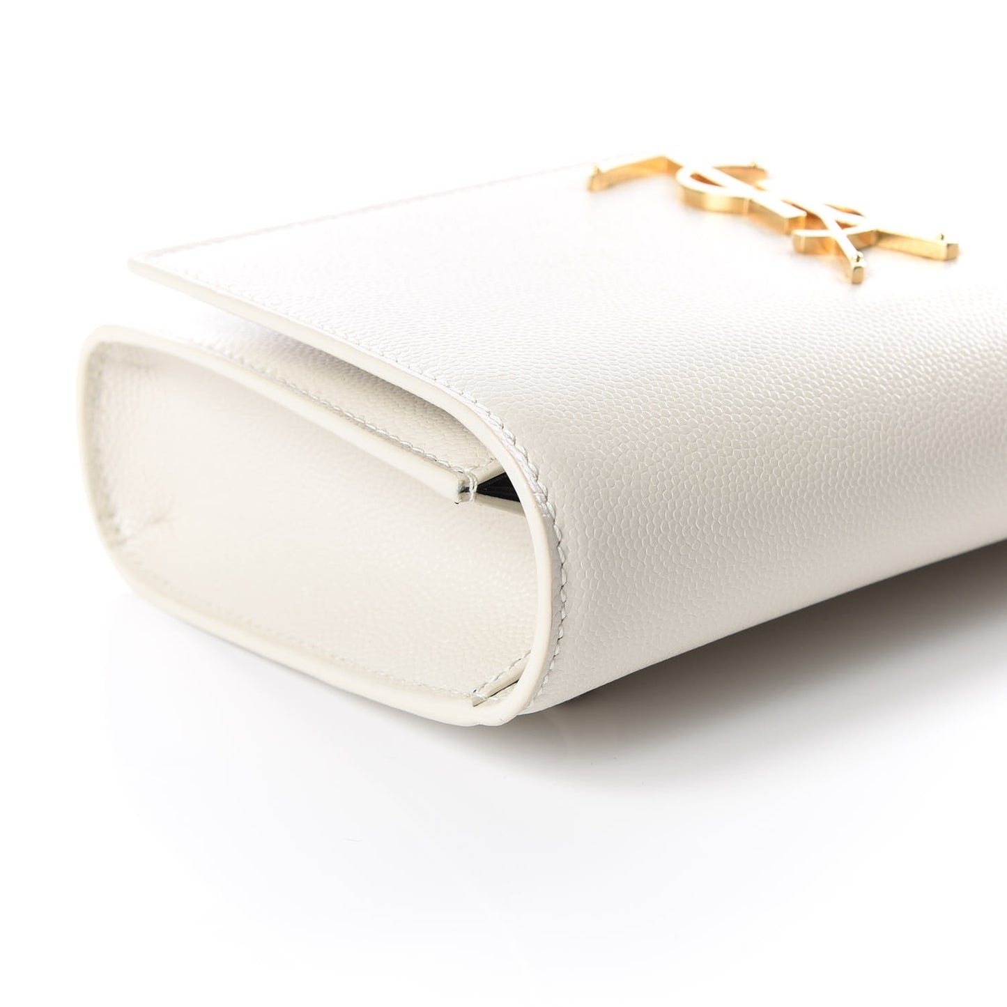 Grain De Poudre Monogram Kate Belt Bag Blanc Vintage