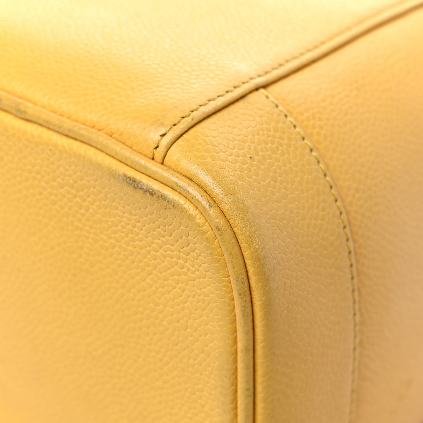 Caviar Vanity Cosmetic Case Yellow
