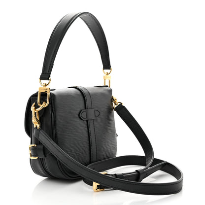 Louis Vuitton Epi Saumur BB Black 3 of 10