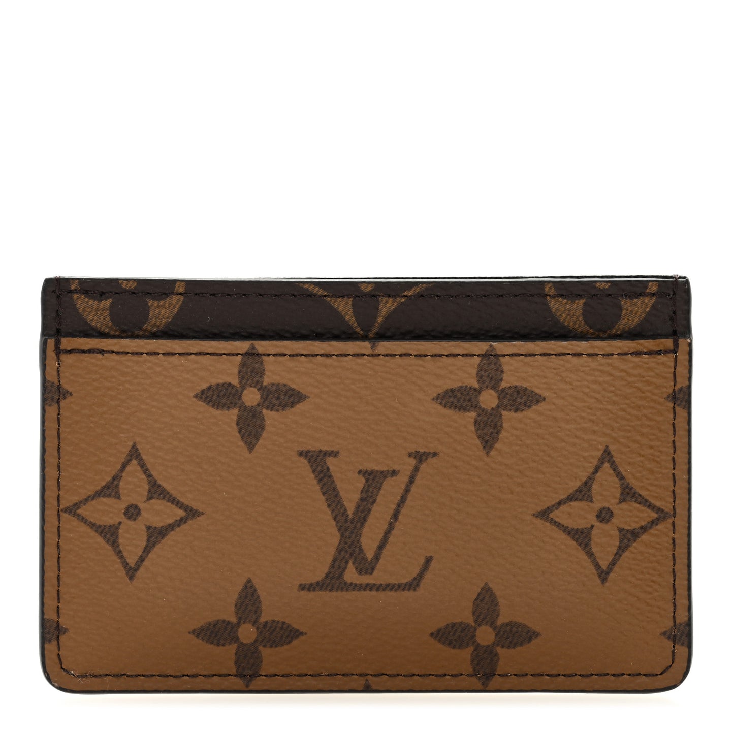Reverse Monogram Card Holder