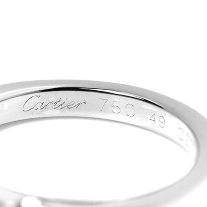 Cartier 18K White Gold Diamond .21ct Solitaire Engagement Ring 49 4.75 4 of 4