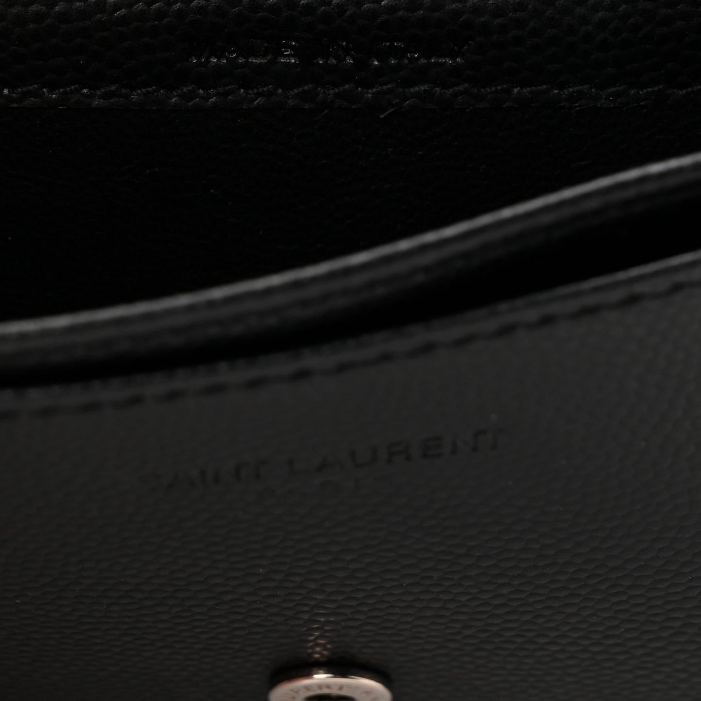 Grain De Poudre Business Card Case Black