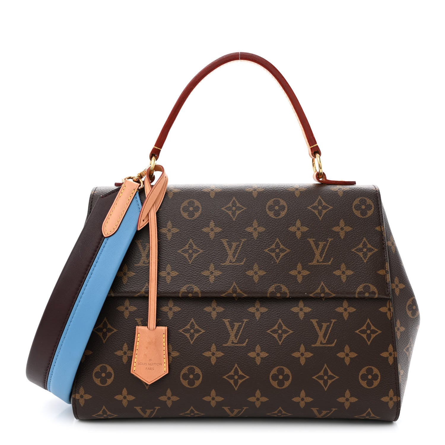 Louis Vuitton Monogram Cluny MM Blue Glacial 1 of 9