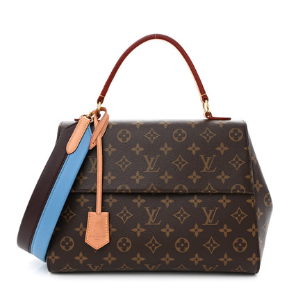 Louis Vuitton Monogram Cluny MM Blue Glacial 1 of 9