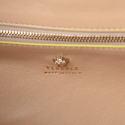 Versace Calfskin Large Palazzo Tote Bag Beige 7 of 10