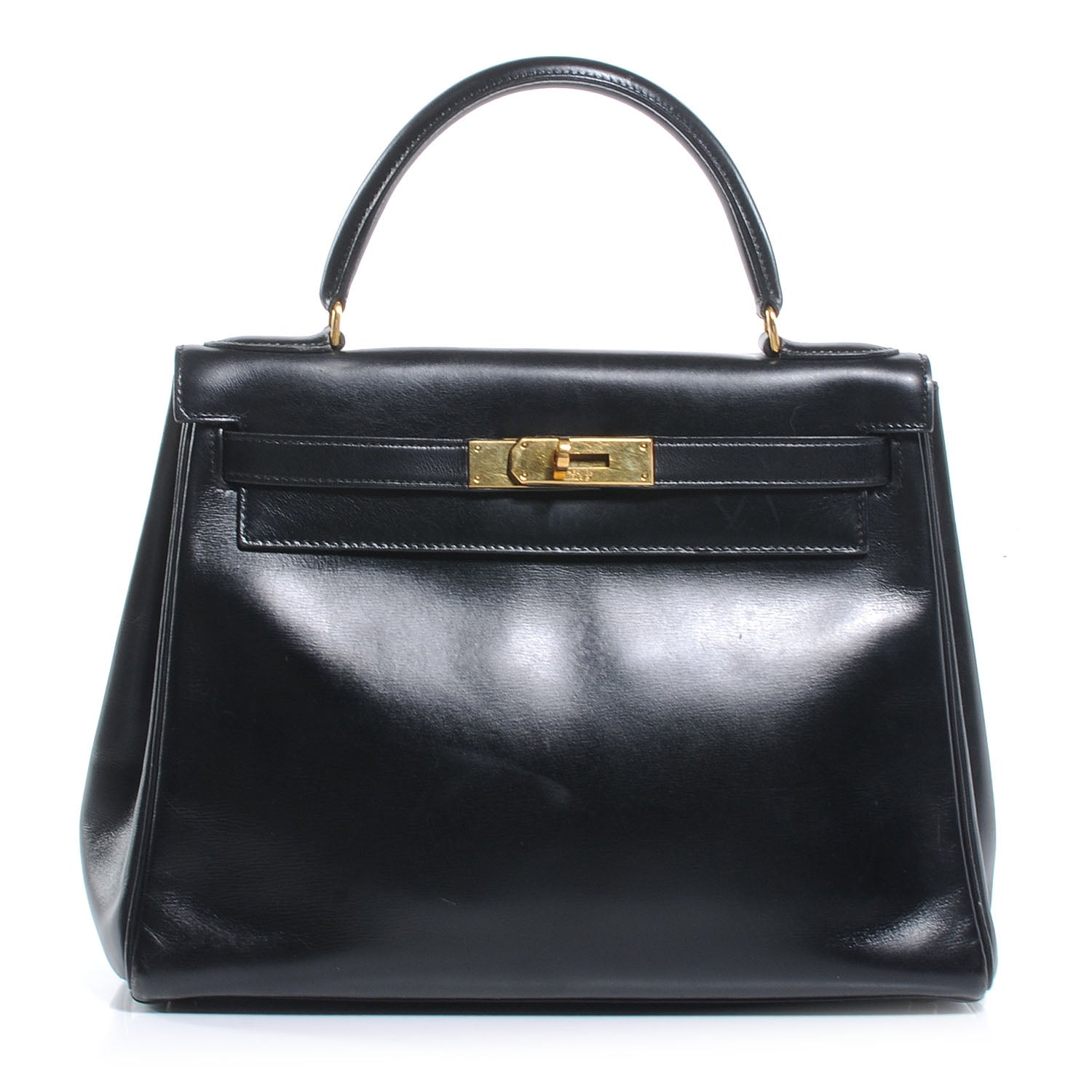Hermes Box Kelly 28 Black 1 of 10