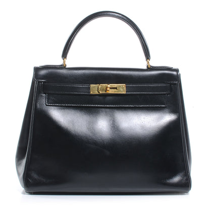 Hermes Box Kelly 28 Black 1 of 10