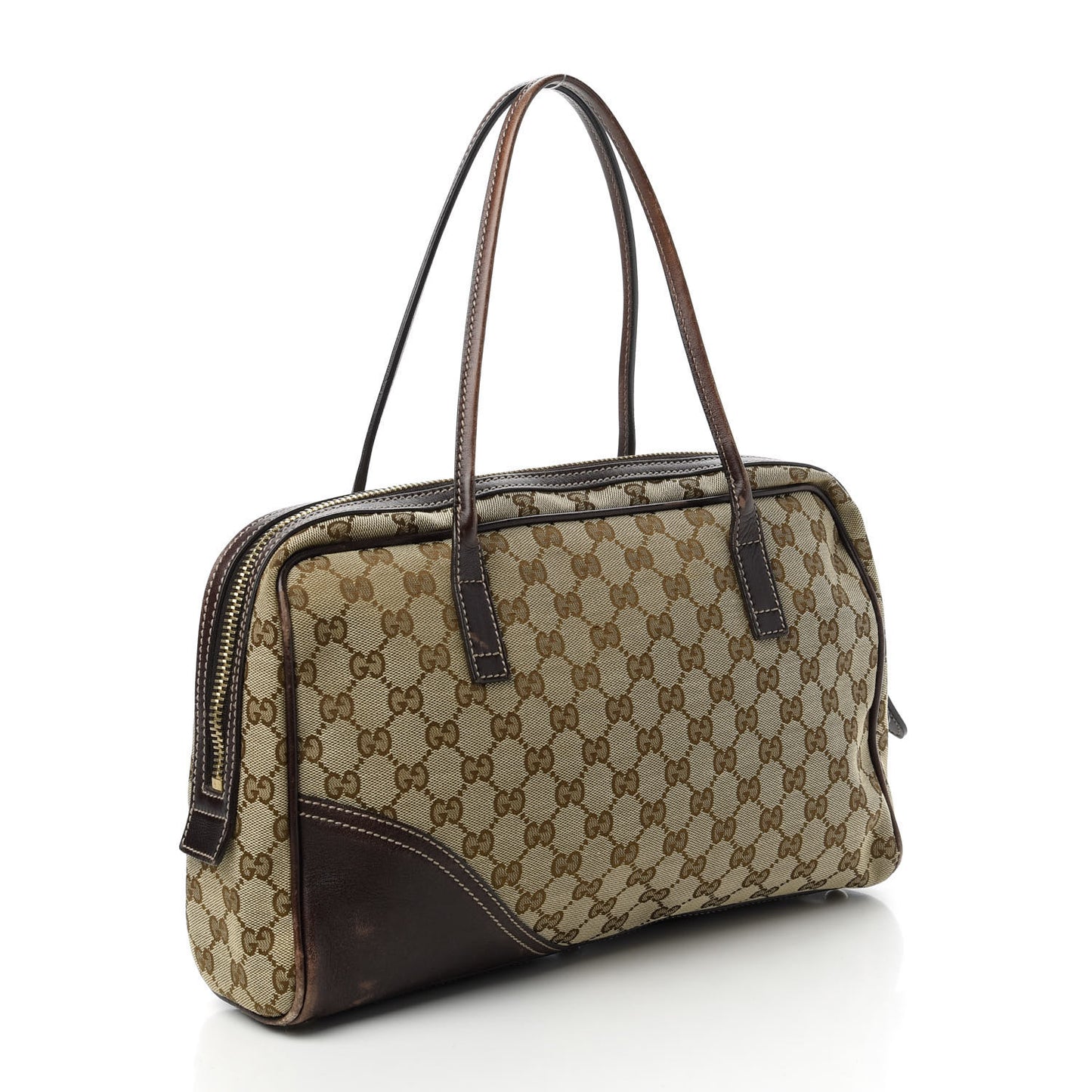 Monogram New Britt Medium Boston Dark Brown