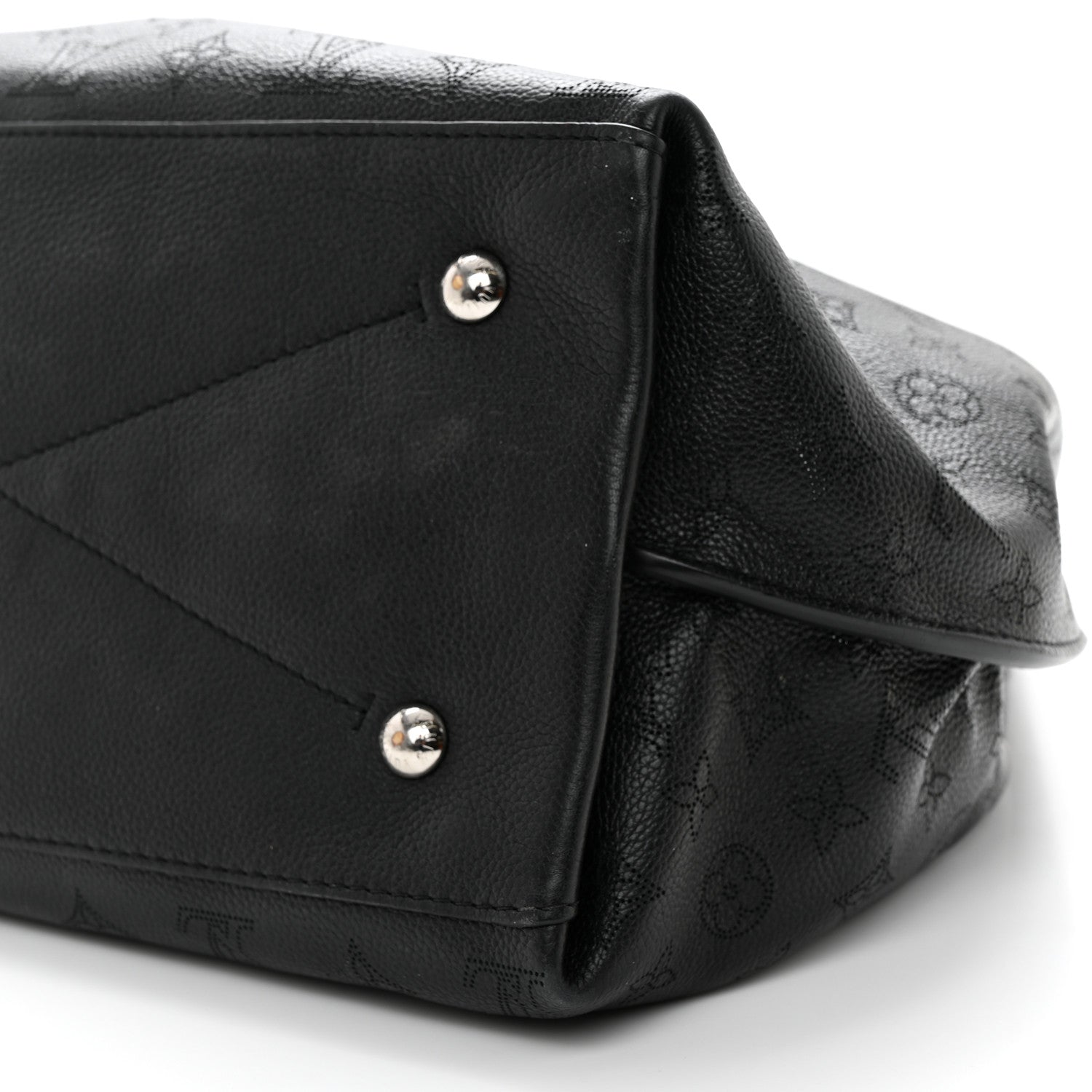 Louis Vuitton Mahina Carmel Hobo Black 10 of 10