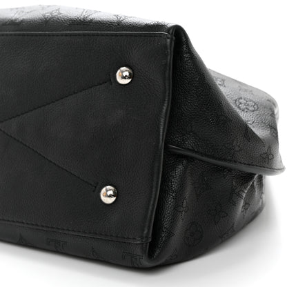 Louis Vuitton Mahina Carmel Hobo Black 10 of 10