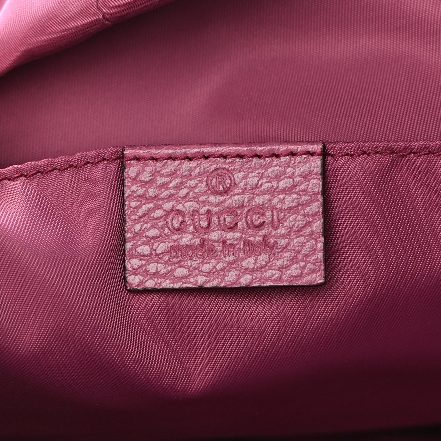 Nylon Monogram Small Single Buckle Backpack Pink
