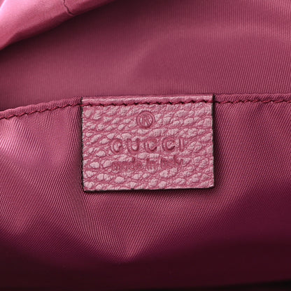 Gucci Nylon Monogram Small Single Buckle Backpack Pink 6 of 10