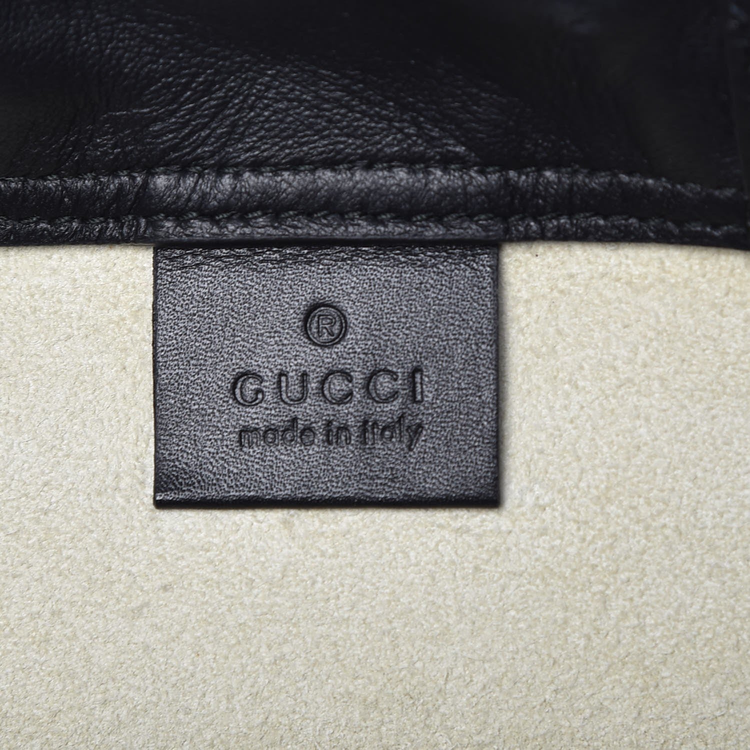Gucci Calfskin Coco Capitan Logo Drawstring Backpack Mystic White 7 of 9