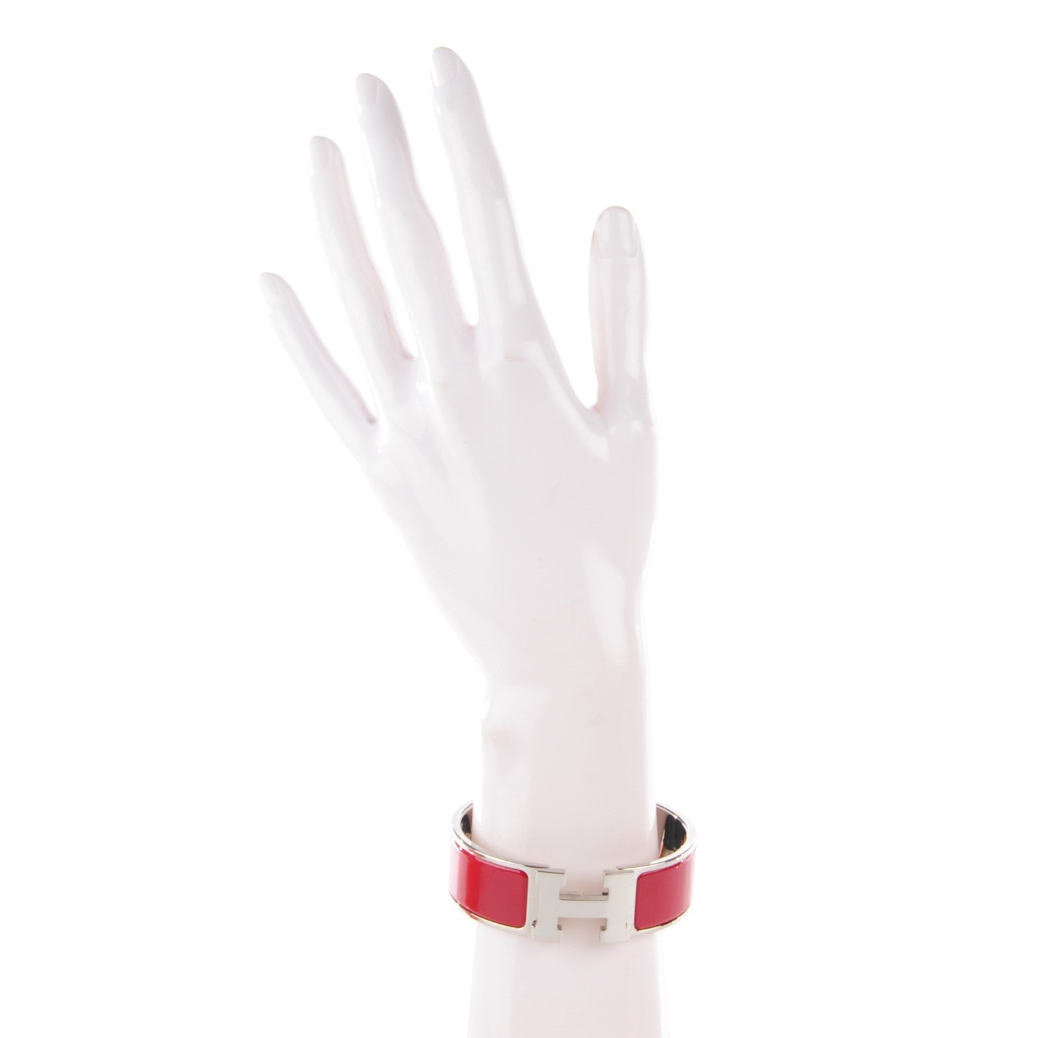 Hermes Enamel Wide Clic Clac H Bracelet GM 2 of 6