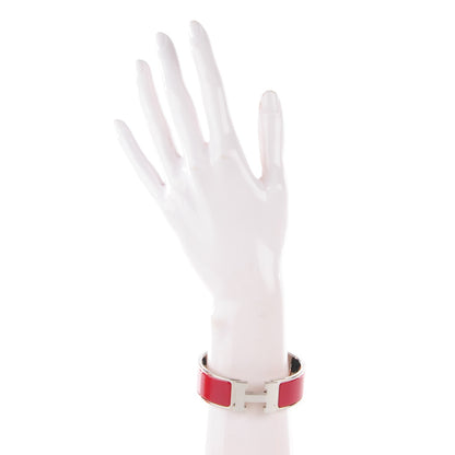 Hermes Enamel Wide Clic Clac H Bracelet GM 2 of 6