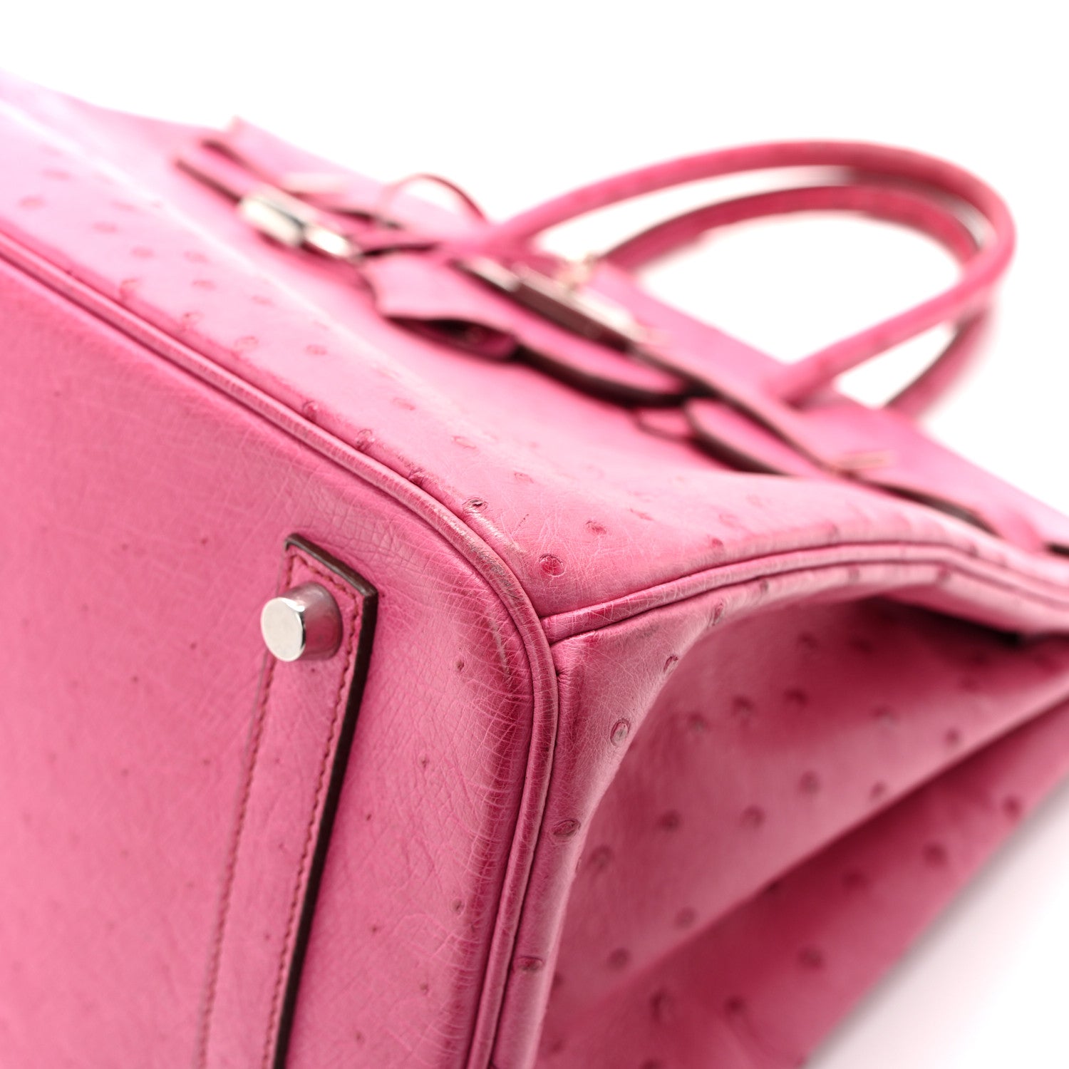 Hermes Ostrich Birkin 35 Fuchsia 15 of 17