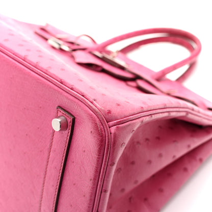 Hermes Ostrich Birkin 35 Fuchsia 15 of 17
