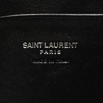 Saint Laurent Grain De Poudre Matelasse Monogram Mini Lou Camera Bag Marble Pink 6 of 10